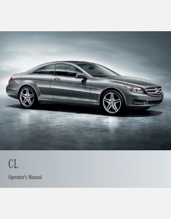 mercedes benz cl class 2011 owners manual